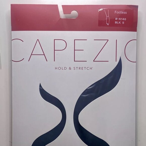 Capezio Hold & Stretch Footless Tights Black Size S Small NIP New In Package - Picture 1 of 2